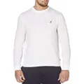 NAUTICA Men's Anchor Collection T Shirt, Bright White, X-Small UK