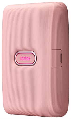 FUJIFILM Instax Mini Link Portable Bluetooth Wireless Smartphone Printer - Quick Printing About 12 Seconds - Print Photos Easily (Dusky Pink)