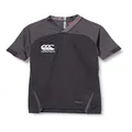Canterbury of New Zealand Kids' Vapodri Evader Rugby Jersey, Black, 10 (M)