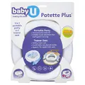 babyU POTETTE PLUS | Portable Potty & Toilet Training Seat in One | Home & On the Go