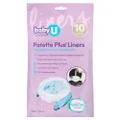 babyU Potette Plus Liners | Portable Potty Liners | On the Go | Toilet Training | 10pk