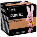 Duracell Coppertop AA Batteries (Pack of 20)