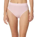 Wacoal Women's B-Smooth High-Cut Panty, Chalk Pink, Small