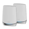 NETGEAR Orbi Whole Home Tri-Band Mesh WiFi 6 System (RBK752) – Router with 1 Satellite Extender | Coverage up to 5,000 sq. ft, 40 Devices | AX4200 (Up to 4.2Gbps)