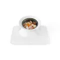 Petkit 15 Degree Pet Cat Canned Food Silicone Bowl, White, Small