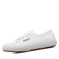 Superga Unisex Sneaker Low-Top Trainers, White, 6