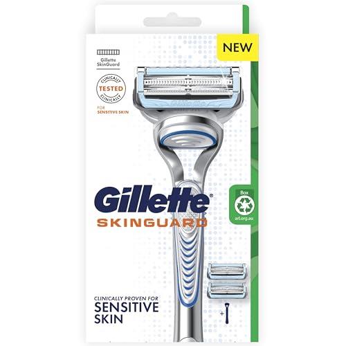 Gillette Skinguard Manual Razor Handle + 2 Blade RF