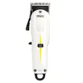 WAHL Pro Lithium Series Super Taper Cordless Clipper, White/Black, 1 Count (Pack of 1), 8591-016