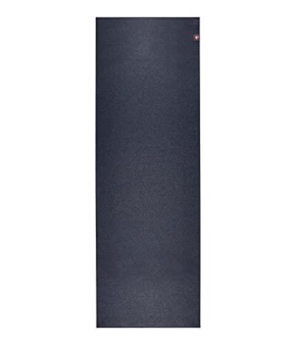 Manduka eKO Superlite Yoga Mat for Travel - Lightweight, Easy to Roll and Fold, Durable, Non Slip Grip, 1.5mm Thick, Midnight Blue, 71" x 24"