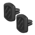 Scosche MAGVM2B-2PKBP0 MagicMount Magnetic Phone Mount for Car Air Vent, Universal Cell Phone Holder for Car Vent Mount, Strong Magnet Hold, Compatible with iPhone, Samsung, & All Devices (Pack of 2)