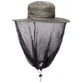 Lifesystems Midge Mosquito Head Net Hat - Black
