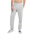 Champion Men's Closed Bottom Light Weight Jersey Sweatpant, Oxford Grey, Medium