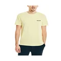 NAUTICA Men's Short Sleeve Solid Crew Neck T-shirt T Shirt, Corn Solid, Medium US