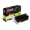 MSI GeForce GT 1030 2GHD4 LP OC Gaming Graphics Card - 2GB GDDR4, 1189 MHz, PCI Express 3.0 x16, 64 bit, DP, HDMI