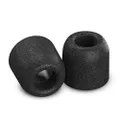 COMPLY 17-30101-11 Foam T-167 Isolation 3-Pairs Earphone Tips Medium for Sennheiser Black