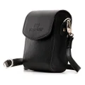 MegaGear MG823 Samsung WB350F Leather Camera Case with Strap - Black