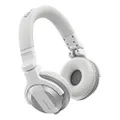 Pioneer DJ HDJ-CUE1BT DJ Headphones with Bluetooth, White