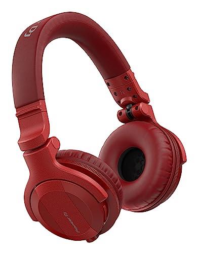 Pioneer DJ HDJ-CUE1BT DJ Headphones with Bluetooth, Red