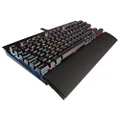 Corsair K65 RGB RAPIDFIRE Compact Mechanical Keyboard (Cherry MX Speed RGB, Aircraft-Grade Anodised Brushed Aluminium, 10 Keyless Design, Vibrant Multi-Colour LED Backlighting) QWERTY, Black