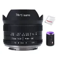 7artisans 7.5mm F2.8 II V2.0 Fisheye Lens with 190° Angle of View, Compatible with MFT M4/3 Mount Cameras GM1 GM5 GM7 GX1 GX7 GX8 EPM1 EPM2 E-P1 E-P2 E-P3 E-P5 E-M1 E-M1II E-M5 E-M5II