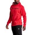 Champion Men's Graphic Powerblend Fleece Hood Sweatshirt, Team Red Scarlet-y06794, X-Large UK