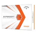 Callaway 2021 Supersoft Golf Balls, Orange