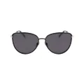 Lacoste Women s L230S Sunglasses Sunglasses, MATTE BLACK, 59mm US