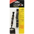 LensPen Double Ended Cleaning System Lens Brush and Cleaning Pad, Black