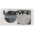 LEZYNE Smart Bicycle Tire Patch Kit, 6 Glue-Less Patches, Tire Boot, Stainless Steel Scuffer, Super Adhesive Bike Tire Patches