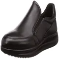 Ecco Men's Aquet Slip On Sneaker, Black Santiago, US 11-11.5