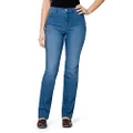 Gloria Vanderbilt Amanda Women's Classic High Rise Tapered Jeans Amanda Taper, Frisco, 14 Kurz