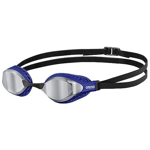 Arena Air Speed Mirror Outdoor Swimming Goggle, 103/ Silver/Blue