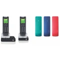 Motorola Telstra IT6.6.2T Cordless Phone Telephone Cordless Phone, Black with metal trim