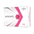 Callaway 2021 Supersoft Golf Balls, Pink