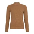SPARKZ COPENHAGEN Women's Cora Turtleneck Pullover Sweater, Dark Fudge, XS