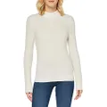 SPARKZ COPENHAGEN Women's Cora Turtleneck Pullover Sweater, Raw White, M