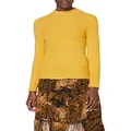 SPARKZ COPENHAGEN Women's Cora Turtleneck Pullover Sweater, Sunflower, XS