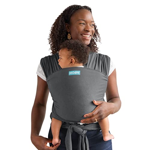 Moby Elements Wrap Carrier, Asphalt