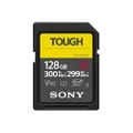 Sony SF-G 128GB Tough Series UHS-II SD Memory Card, Black