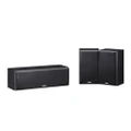 Yamaha NS-P51 Speaker Package (1 NS-C51 Centre and 2 NS-B51 Surround), Black