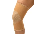 Thermoskin 4-Way Elastic Knee Support, Beige, Medium