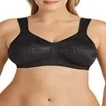 Playtex Women's Cotton Blend Ultimate Lift and Support Bra, Black, 14D