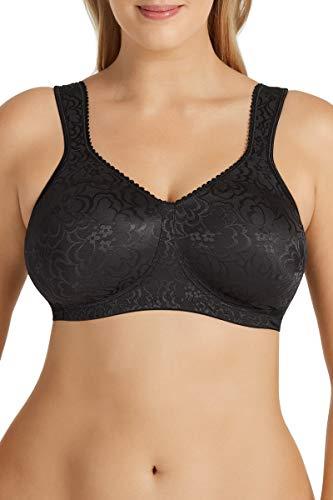 Playtex Women's Cotton Blend Ultimate Lift and Support Bra, Black, 14D