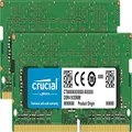 Crucial DDR4 2400 MT/s (PC4-19200) CL17 SR x8 Unbuffered SODIMM 260pin RAM for Mac, CT2K8G4S24AM, 16GB kit (2x8GB) Single Rank