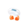 Zoggs Aqua Plugz, Ear Plugs for Swimming, Reusable Silicone Ear Plugs,Orange,6-14 Years