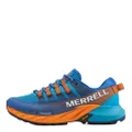 MERRELL Men's Trekking Shoes, Blau, 9.5 US