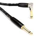 Roland BOSS Instrument Cable - 15ft - Right-Angle/Straight (BIC15A), Woven