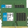 Crucial CT2K16G4DFD832A 32GB (2x16GB) DDR4 UDIMM 3200MHz CL22 DR x8 Dual Channel Desktop PC Memory RAM