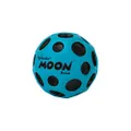 Waboba Highest Super Moon Ball-Bounces Out of This World-Original Patented Design-Craters Make Pop Sounds When It Hits The Ground-Easy to Grip, Colour-Blue