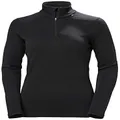 Helly Hansen Women's W LIFA Merino Midw 1/2 Zip Baselayer Jacket (Pack of 1) Black